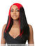 Nutique BFF Collection Synthetic Glueless HD Lace Front Wig - GARNET