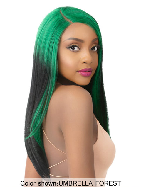 Nutique BFF Collection Synthetic Glueless HD Lace Front Wig - GARNET