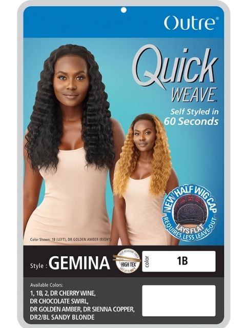 Outre Quick Weave GEMINA Half Wig
