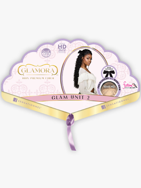 Sensationnel GLAMORA 13x4 HD Lace Glueless Wig GLAM UNIT 2