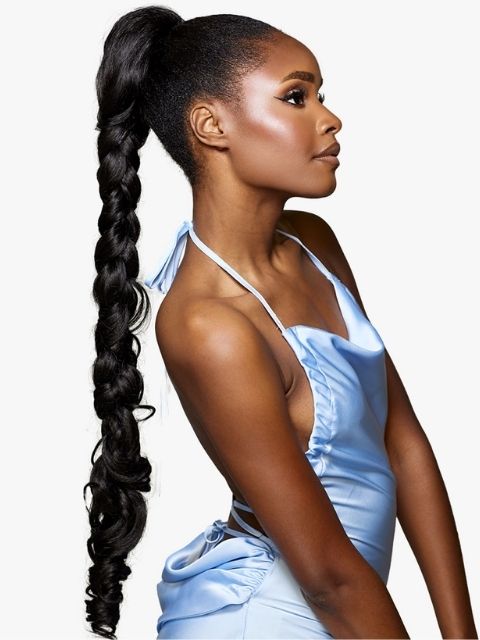Sensationnel Glamora HD Lace GLAMORA_GLAM UPDO UNIT 1" Drawstring Ponytail