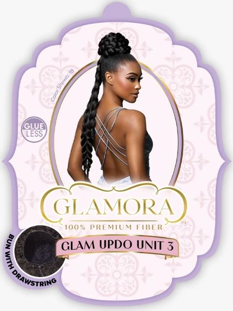 Sensationnel Glamora HD Lace GLAMORA_GLAM UPDO UNIT 3" Drawstring Ponytail