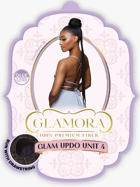 Sensationnel Glamora HD Lace GLAMORA_GLAM UPDO UNIT 4" Drawstring Ponytail