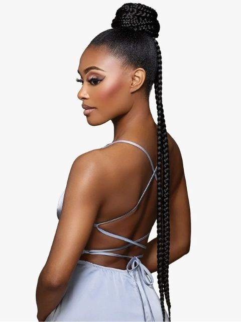 Sensationnel Glamora HD Lace GLAMORA_GLAM UPDO UNIT 4" Drawstring Ponytail