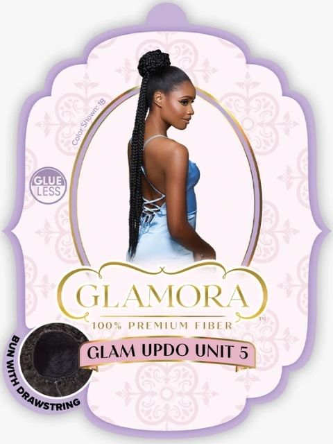 Sensationnel Glamora HD Lace GLAMORA_GLAM UPDO UNIT 5" Drawstring Ponytail