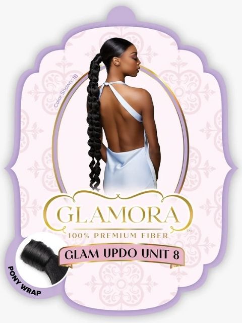 Sensationnel Glamora HD Lace Drawstring GLAMORA_GLAM UPDO UNIT 8- Ponytail
