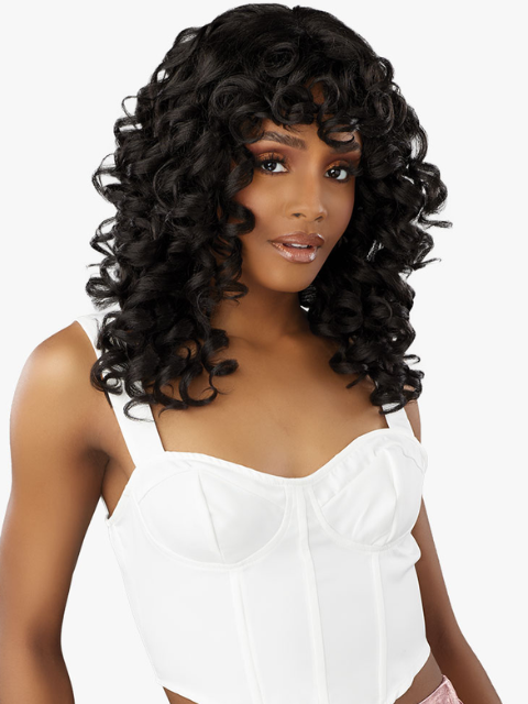 Sensationnel GLAMZY LACE CROWN BAILEY HD Lace Parting Wig
