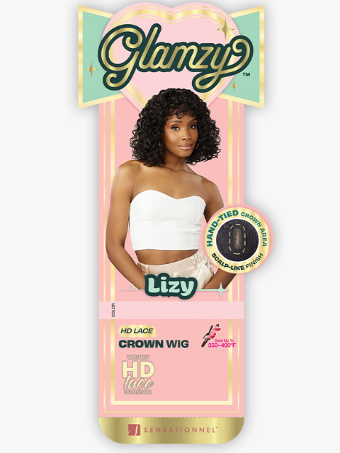 Sensationnel GLAMZY LACE CROWN LIZY HD Lace Parting Wig