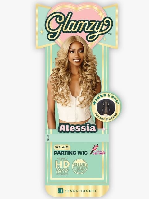 Sensationnel Glamzy HD Lace GLAMZY LACE PARTING_ALESSIA- Parting Wig