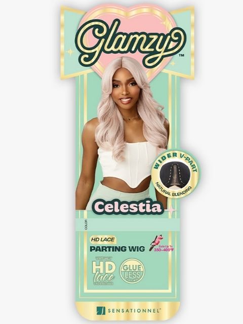 Sensationnel GLAMZY LACE PARTING_CELESTIA HD Lace Parting Wig
