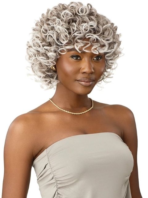 Outre Wigpop GrayGlow Premium Synthetic GLOW 1" Full Wig