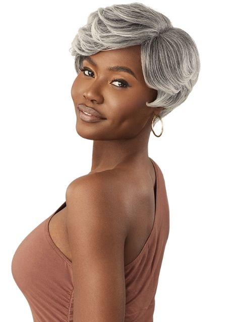 Outre Wigpop GrayGlow Premium Synthetic GLOW 2" Full Wig