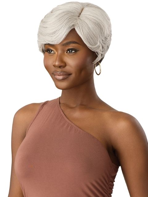 Outre Wigpop GrayGlow Premium Synthetic GLOW 2" Full Wig