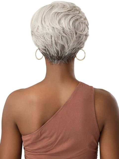 Outre Wigpop GrayGlow Premium Synthetic GLOW 2" Full Wig