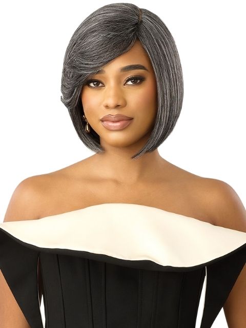 Outre Wigpop GrayGlow Premium Synthetic GLOW 3" Full Wig