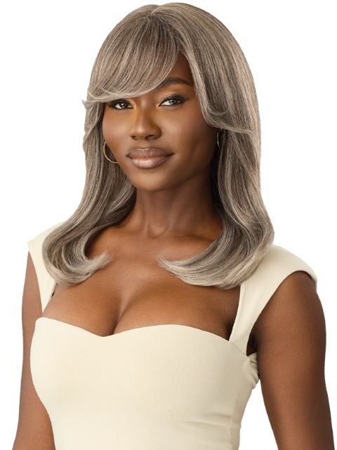 Outre Wigpop GrayGlow Premium Synthetic GLOW 4" Full Wig