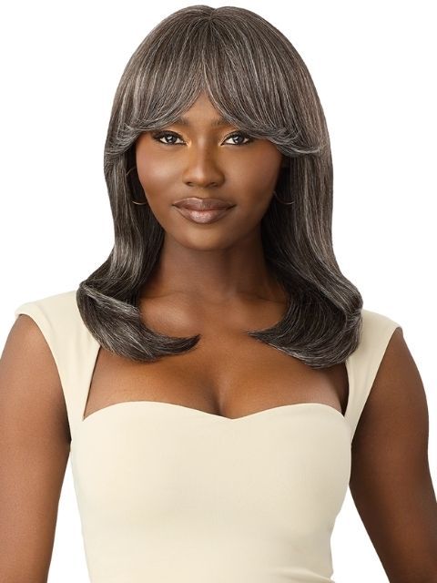 Outre Wigpop GrayGlow Premium Synthetic GLOW 4" Full Wig