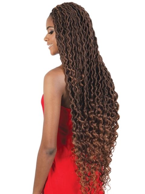 Motown Tress Pre-Loop 5X GODDESS LOCS" Crochet Bulk  Braid