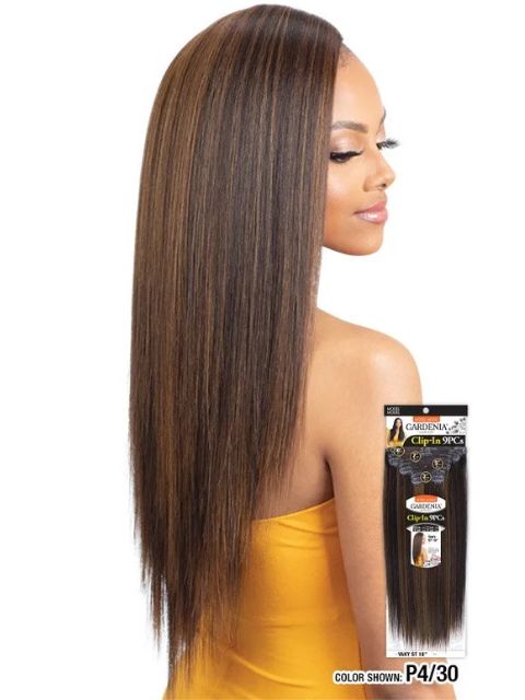 Model Model Gardenia MasterMix YAKY STRAIGHT 18" Clip-In 9pcs