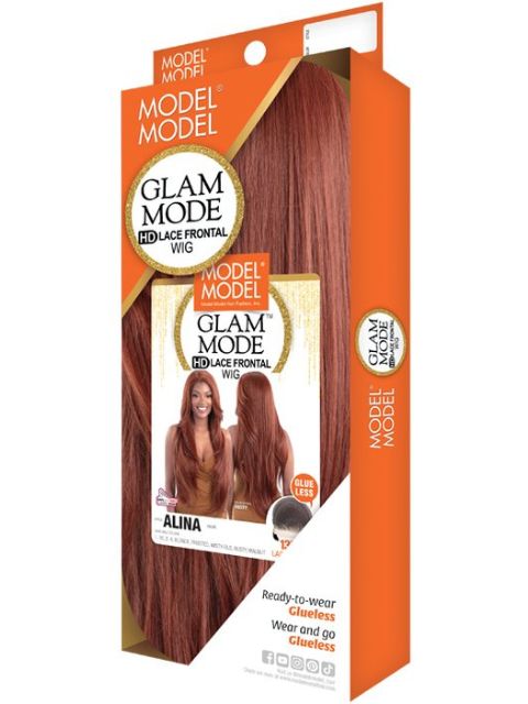 Model Model HD  Glam Mode 13x6 Frontal Lace Wig-ALINA