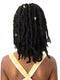 Outre Lil Looks Premium Synthetic Drawstring Ponytail - GOLD CUFFED BOMB TWISTS 12