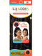 Outre Lil Looks Premium Synthetic Drawstring Ponytail - GOLD CUFFED BOMB TWISTS 12