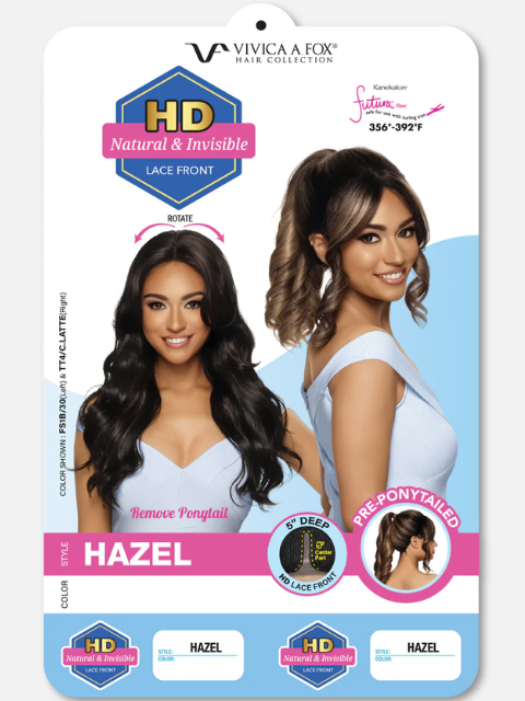 Vivica A Fox HD Natural and Invisible HAZEL Lace Part Wig