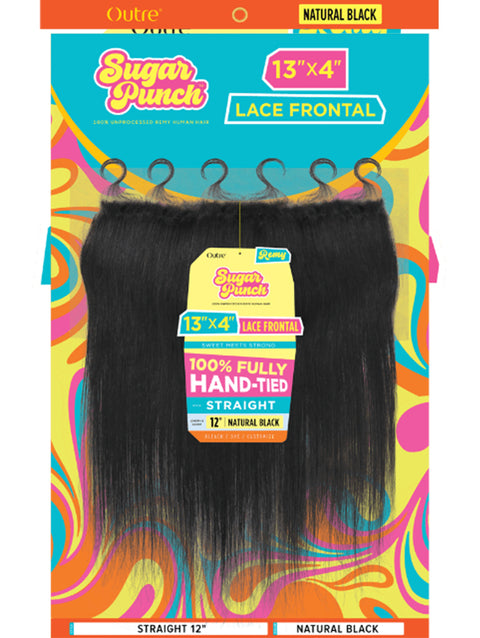 Outre SugarPunch 100% Unprocessed Human Hair- 13x4 HD STRAIGHT Lace Closure