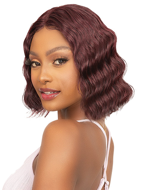 Janet Collection 100% Human Hair Natural Deep Part KAMEL Wig *SALE