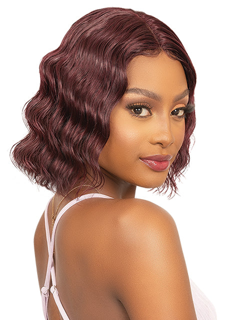 Janet Collection 100% Human Hair Natural Deep Part KAMEL Wig *SALE