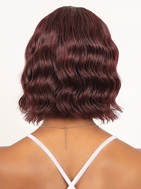 Janet Collection 100% Human Hair Natural Deep Part KAMEL Wig *SALE