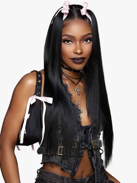 Sensationnel HexDoll 100% Premuim Fiber Glueless HEXDOLL_LILITH" HD Lace Wig