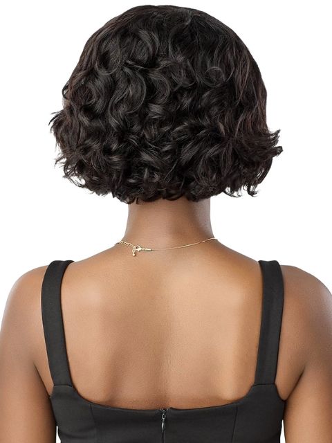 Outre My Tresses Black Label M-Line HD 13X5 Glueless Lace Front Wig - HH-BODY CURL BOB 8"