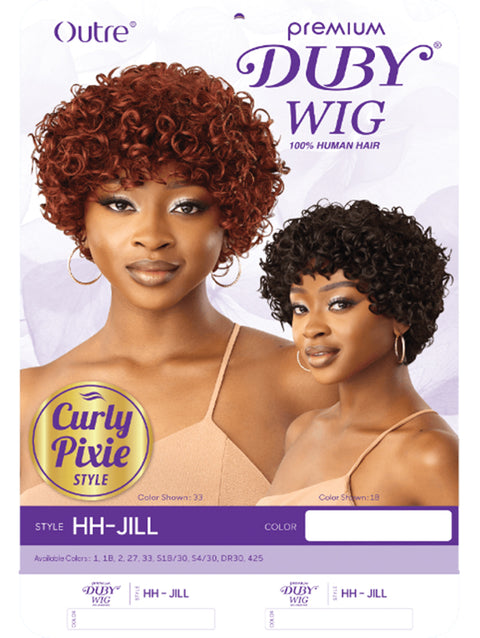 Outre Premium Duby Human Hair Wig - HH-JILL