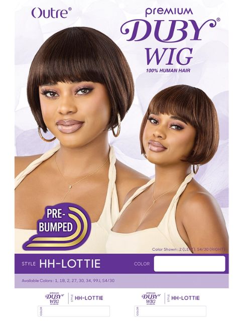 Outre Premium Duby 100% Human Hair HH-LOTTIE" Full Wig