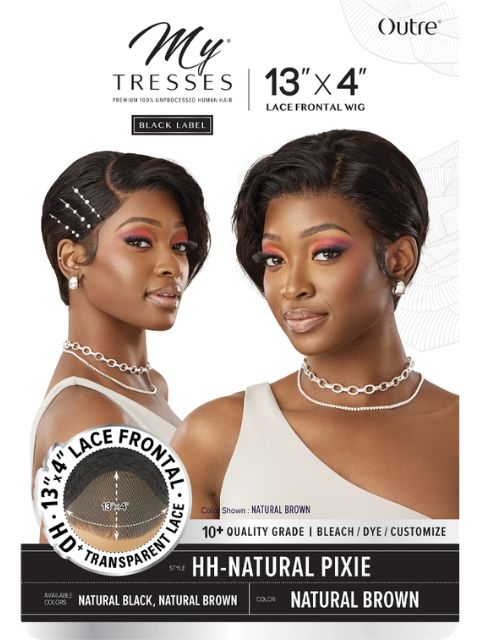 Outre My Tresses Black Label HD 13X4 Glueless HH-NATURAL PIXIE- Lace Front Wig
