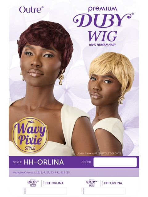 Outre Premium Duby 100% Human Hair HH-ORLINA" Full Wig