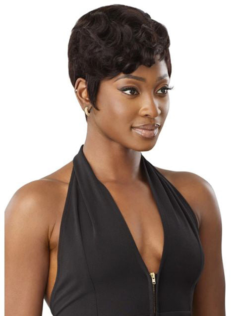 Outre Fab & Fly Gray Glamour 100% Human Hair Wig - HH-RIRI