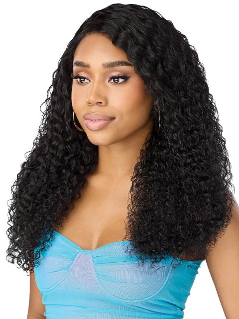 Outre SugarPunch 100% Unprocessed Human Hair 13X5 HH REMY W&W DEEP CURL 22" Lace Front Wig