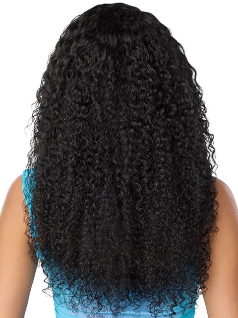 Outre SugarPunch 100% Unprocessed Human Hair 13X5 HH REMY W&W DEEP CURL 22" Lace Front Wig