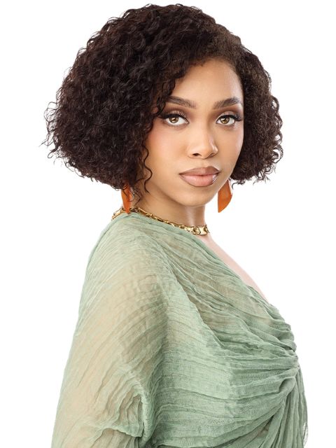 Outre EverRoot 100% Unprocessed Human Hair HH-SPANISH WAVES 10" Half Wig