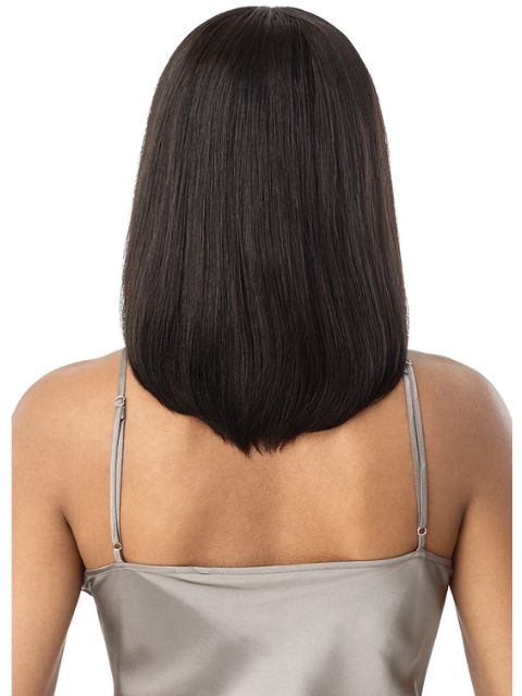 Outre My Tresses Black Label HD 13X4 Glueless   HH-VIRGIN STRAIGHT 14"Lace Front Wig