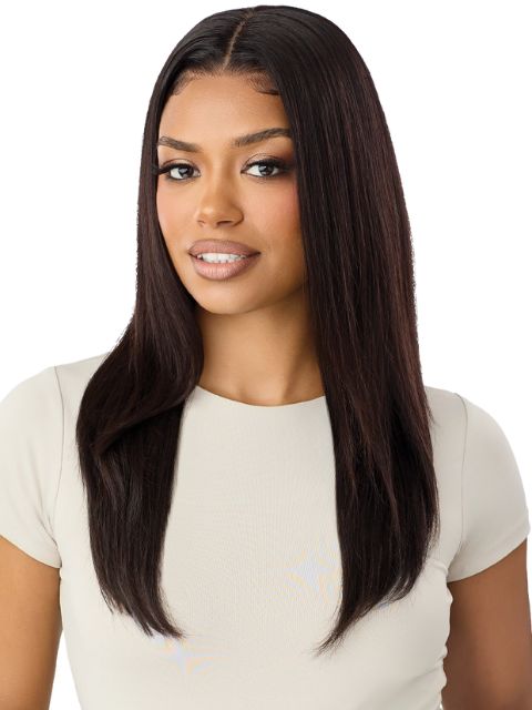 Outre My Tresses Black Label HD 13X5 HH-VIRGIN STRAIGHT 22 Glueless Lace Front Wig