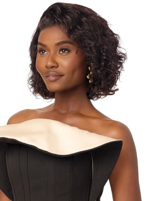 Outre My Tresses Black Label HD 13X4 Glueless HH-VIRGIN WAVY BOB 12" Lace Front Wig