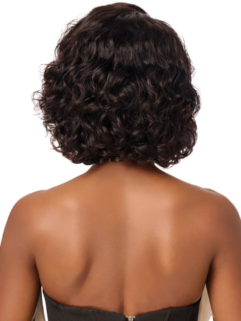 Outre My Tresses Black Label HD 13X4 Glueless HH-VIRGIN WAVY BOB 12" Lace Front Wig
