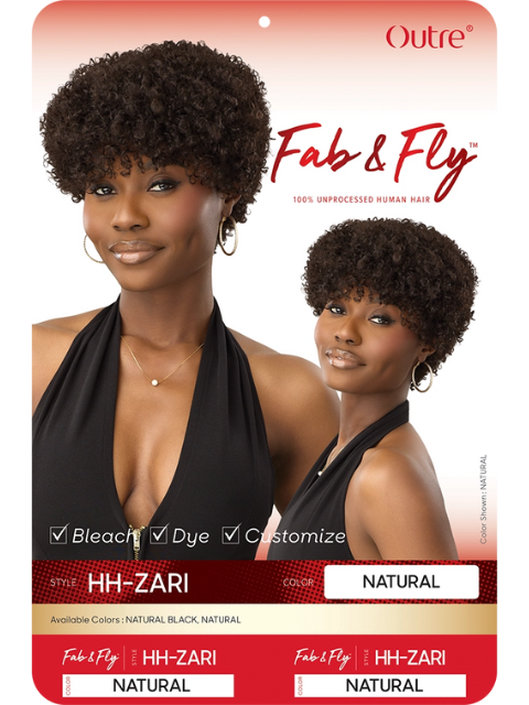 Outre  Fab & Fly 100% Human Hair HH-ZARI Full Wig