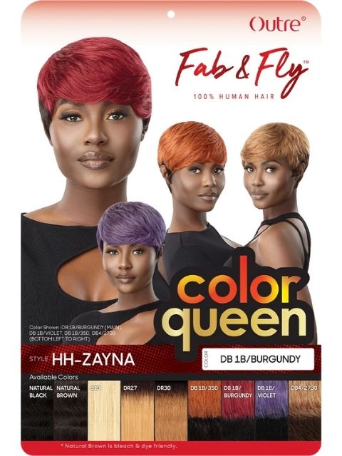 Outre Premium Fab & Fly Human Hair HH-ZAYNA Full Wig