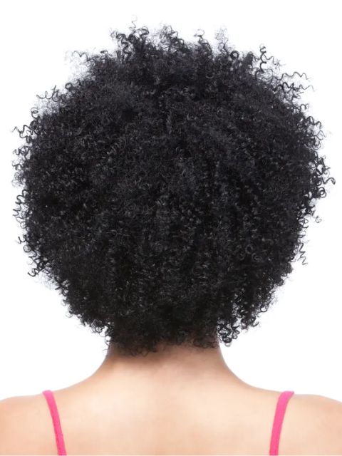 It's a Wig 100% Human Hair HH AFRO CURL" Full Wig
