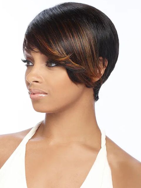 It's a Wig 100% Human Hair HH AMA" Full Wig