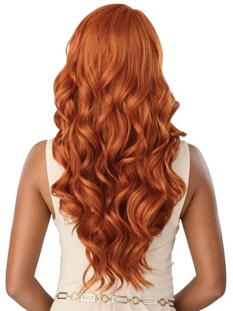 Outre Nueblend Fully Hand-tied 13x6 Human Hair Blend Lace Front Wig- HHB-BODY WAVE 24"